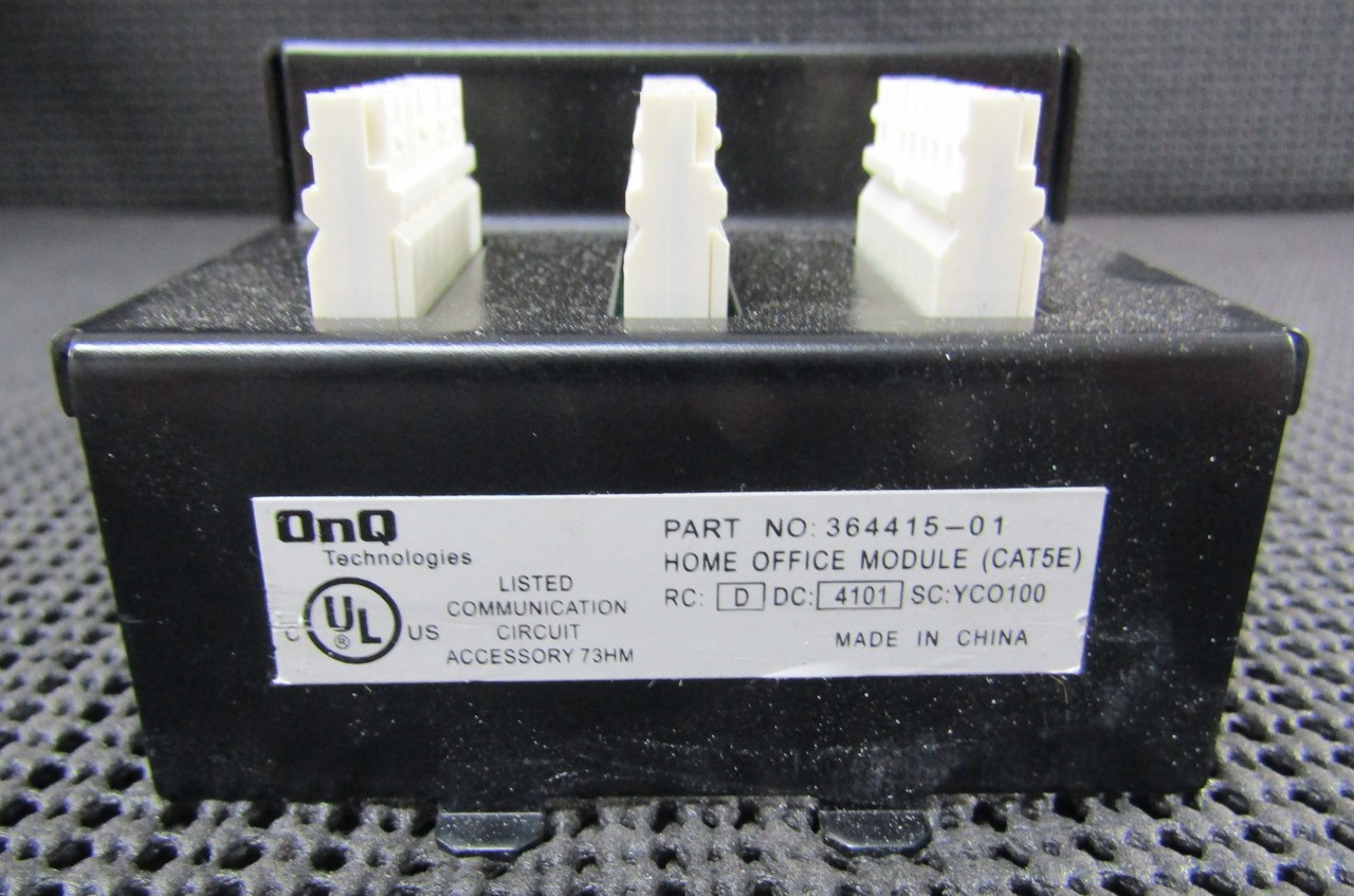 ONQ 364415-01 CAT5E ED-D 4101 YCO100 HOME OFFICE MODULE – NEW IN BOX