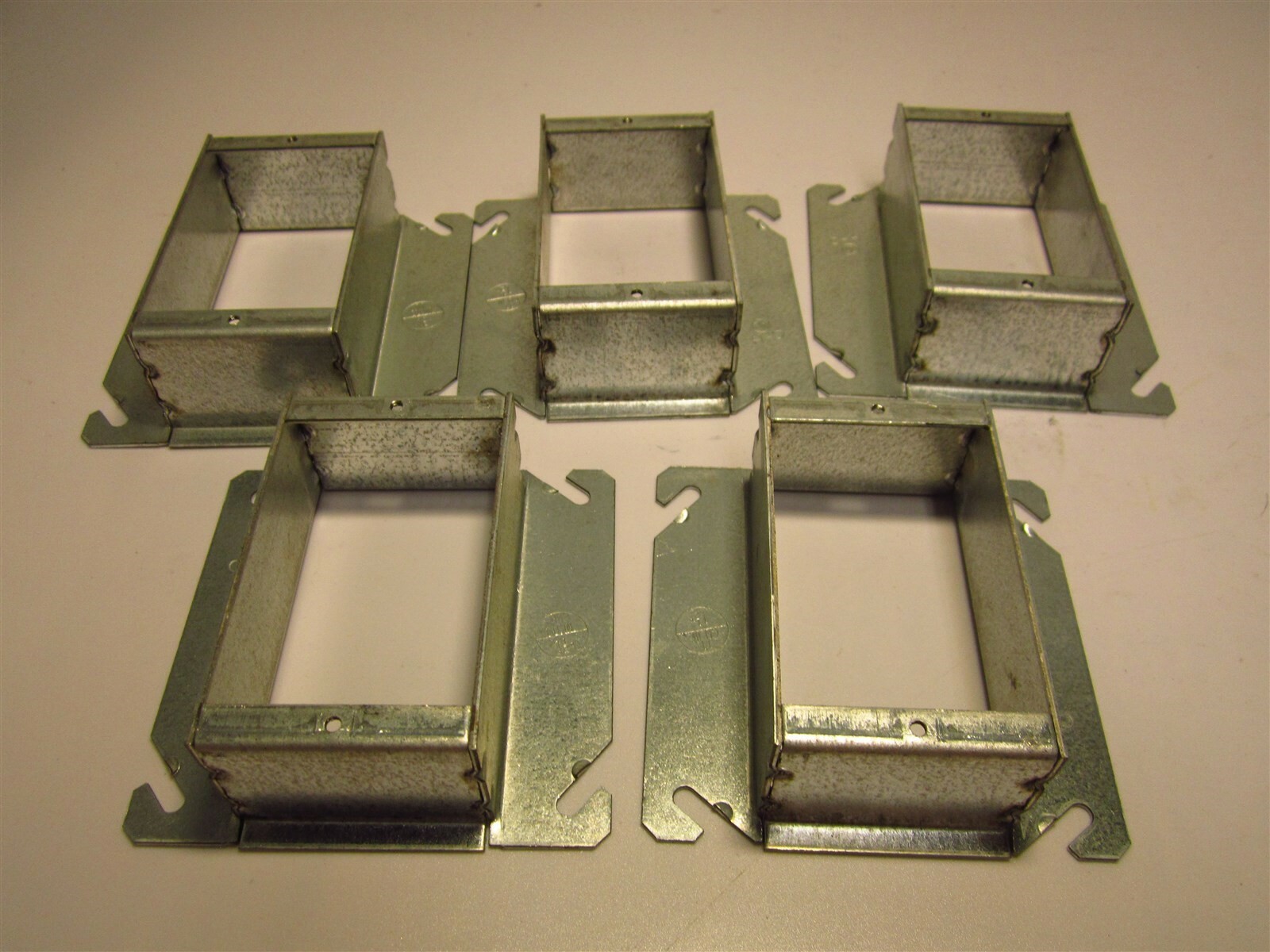 (5) Cooper Crouse-Hinds TP528 Electrical Outlet & Switch Box 4″ x 1-1/2″ New