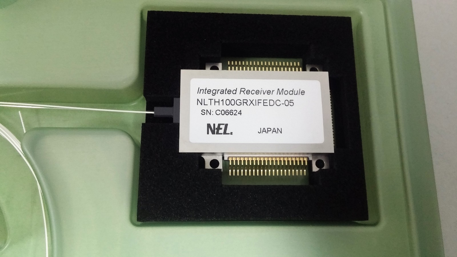 NTT (NEL) Integrated 100G DP-QPSK Coherent Receiver Module NLTH100GRXIFEDC-05