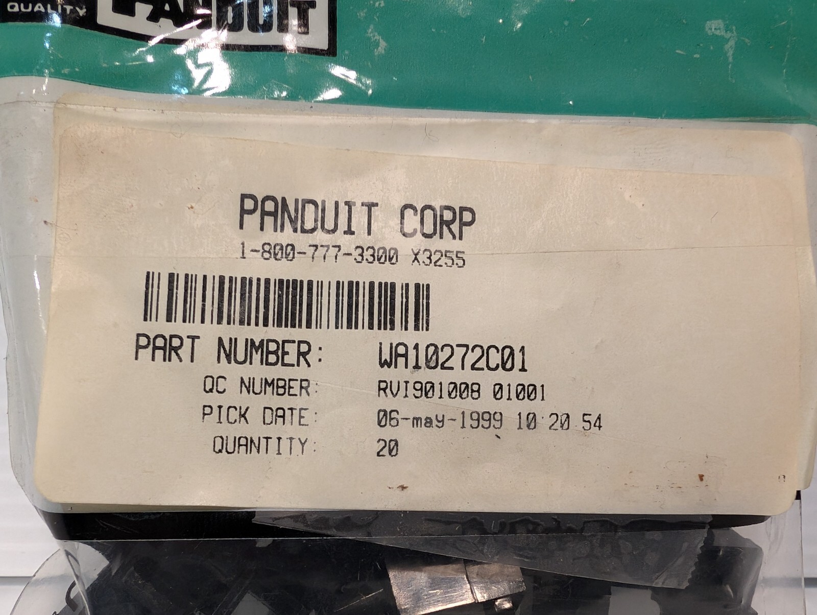 Lot of Panduit items: boxes, connectors, hangers, etc. as pictured plus more