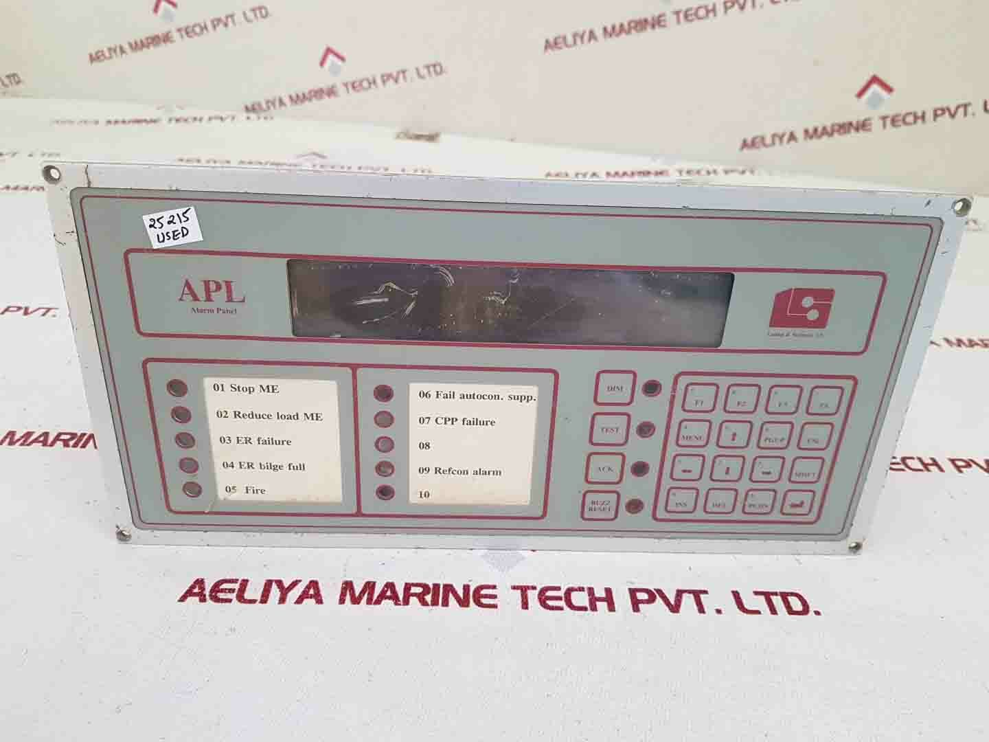 Lanng & stelman 1284-002 alarm panel pcb. a4
