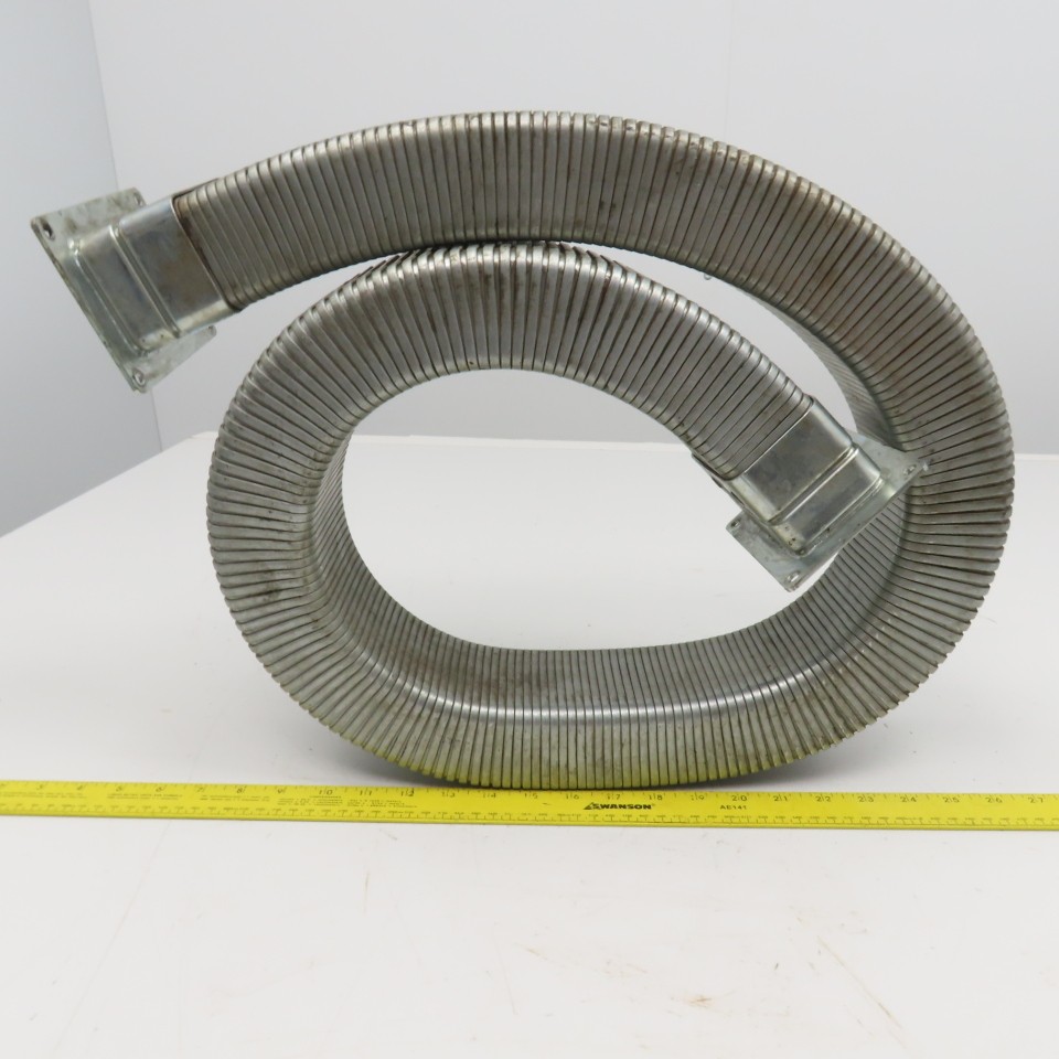 EDK Gelenkohr 2-1/4″ x 3″ Flexible Steel Feed Thru Wireway Cable Carrier 51″ OAL
