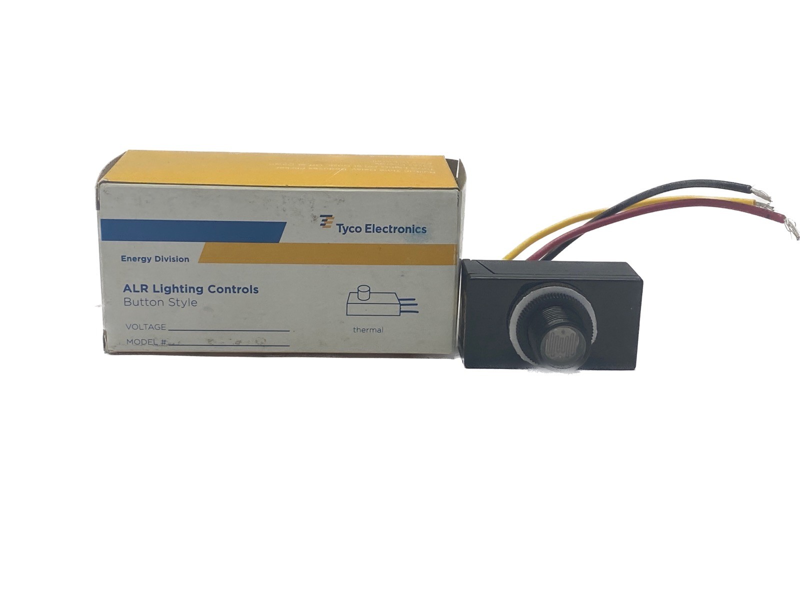 NIB ALR Tyco Electronics 208-277 VAC Button Style Photo Control AA-1068