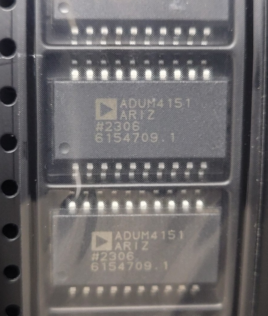 (1000 PCS) ADUM4151ARIZ ANALOG DEVICES DGTL ISOLTR 5KV 7CH SPI 20-SOIC
