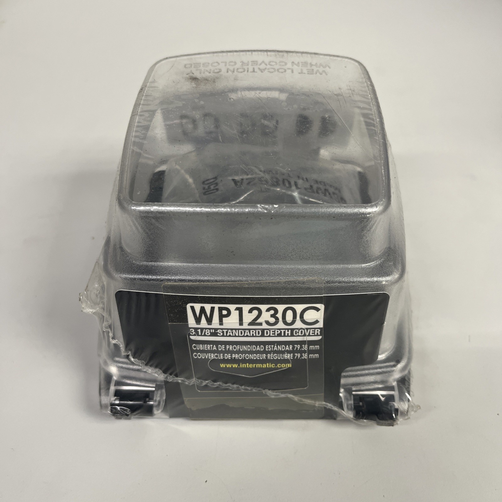 Intermatic WP1230C, 2-Gang, (1) Receptacle/Toggle, Weatherproof Cover