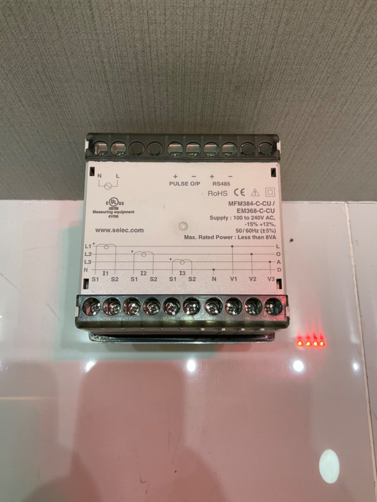 SELEC MFM384-C-CU/EM368-C-CU MULTIFUNCTION METER
