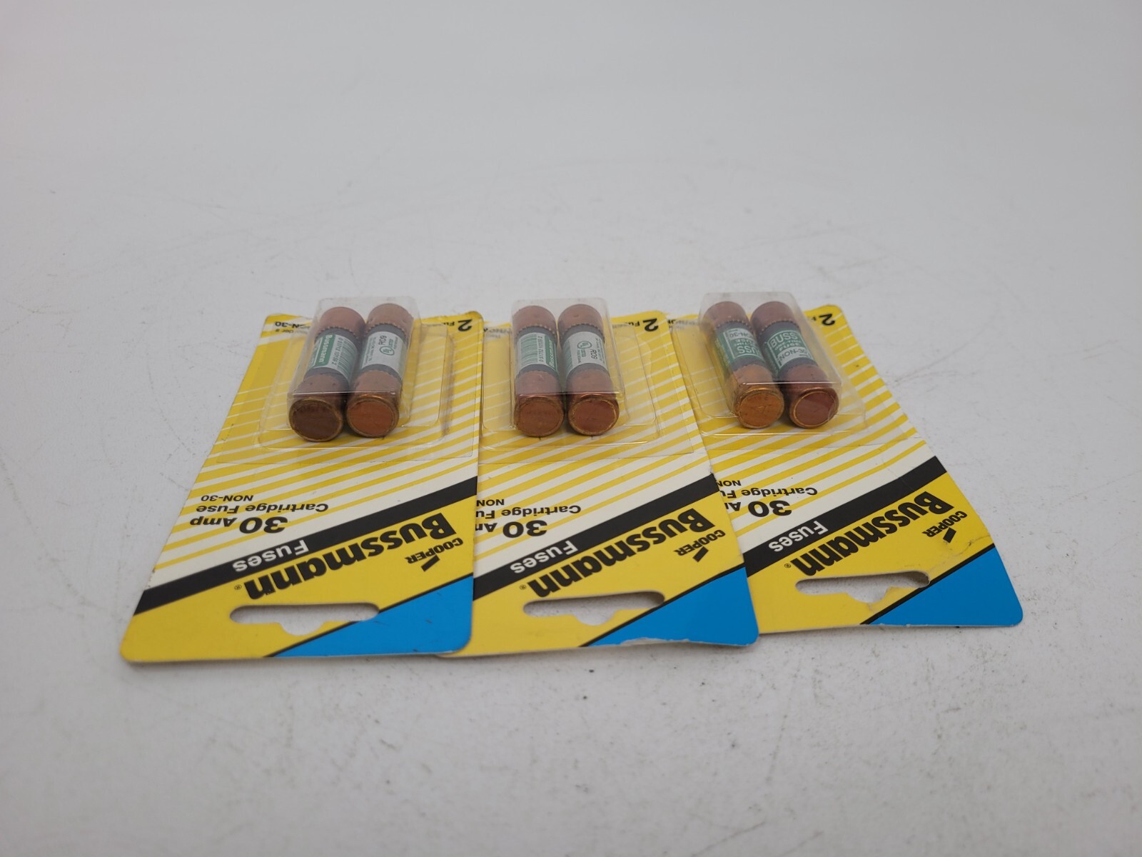 Lot of 3 – NON-30 Bussmann 30 Amp Class K5 Fuses – Next Day Option – New