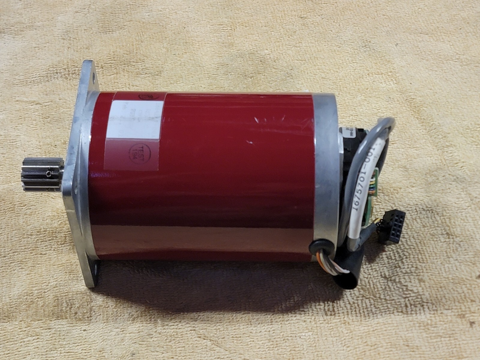 Pacific Scientific E33NRFB-LDN-SS-02, Stepper Motor Sigmax W/ RENCO 1675701-001