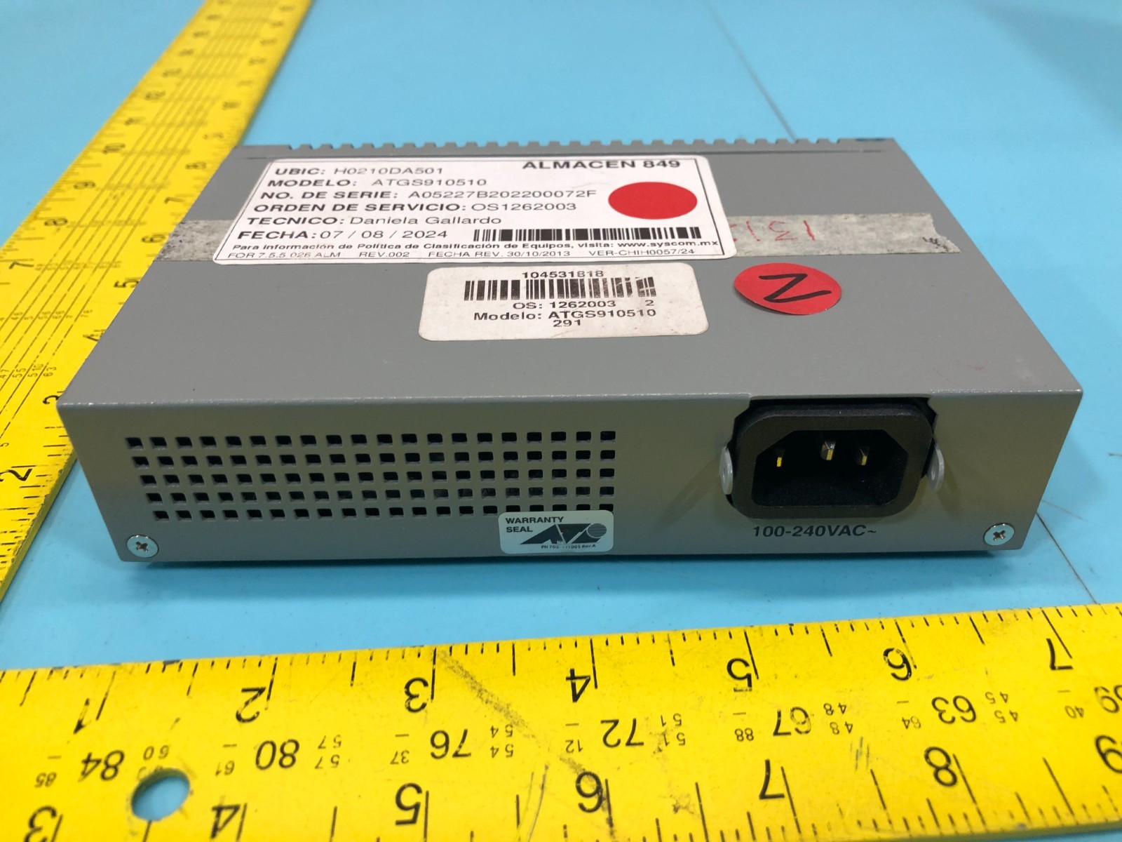 Allied Telesis AT-GS910/5 5 Port Network Switch, 195652