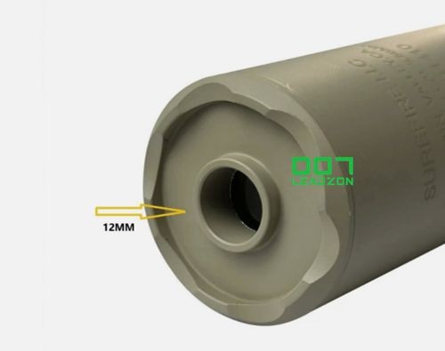 1x SOCOM556-MINI2 14mm CCW Non-functional Suppressor Dark Earth Tan Toy Mode