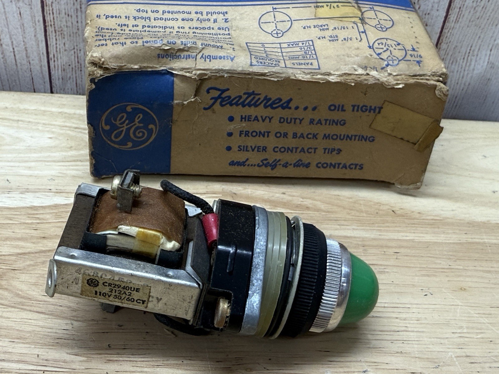 General Electric CR2940UE212A2 CR2940 OilTight Indicating Pilot Light GE