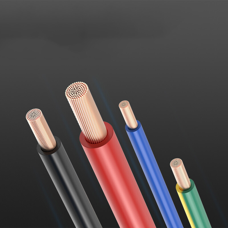 RV Single Core Copper Flex Wire PVC Electrical Wire Cable 0.3~2.5mm² 5 Colors