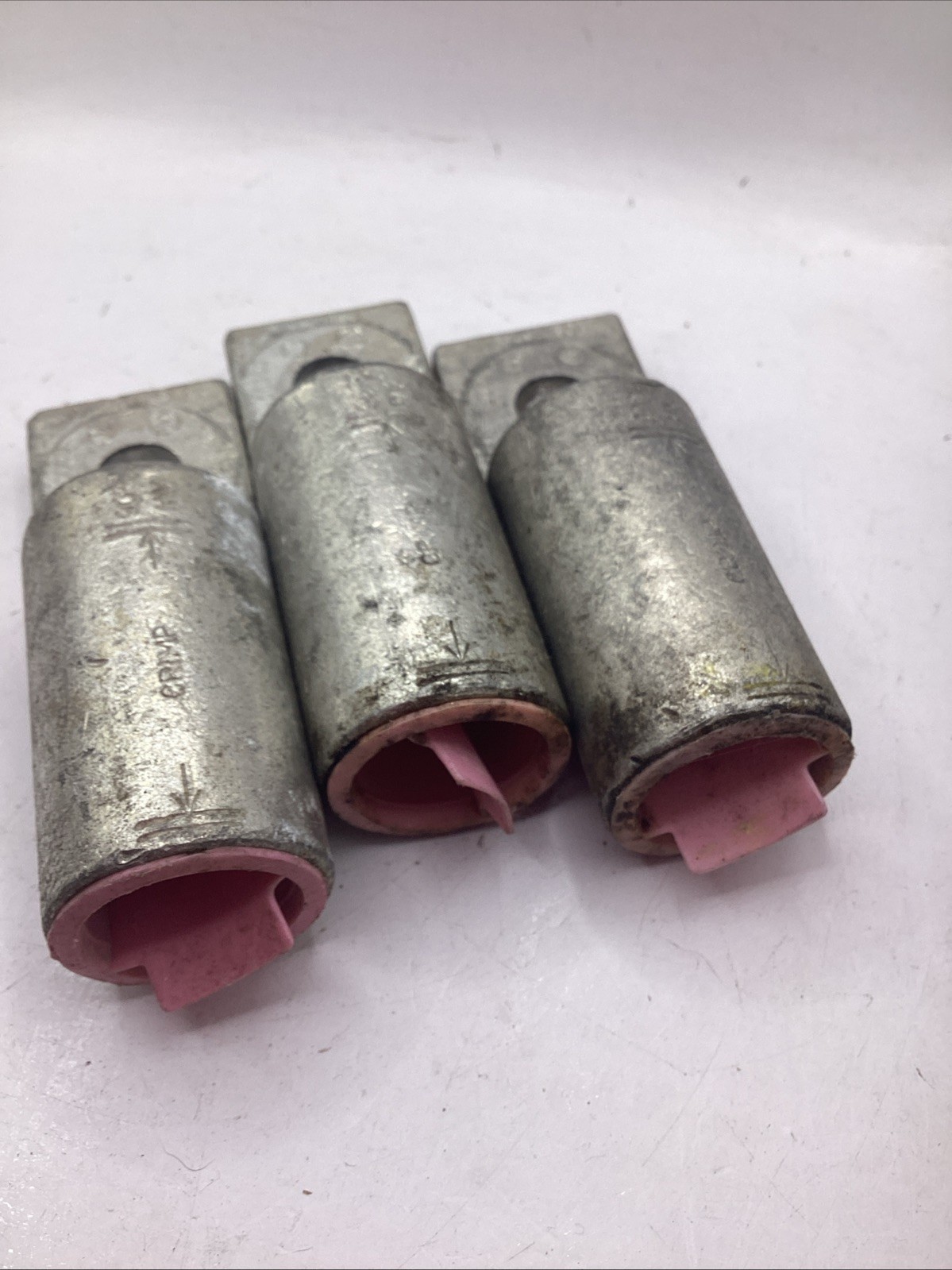 Lot Of 3 Hubbell VCEL-075-H1 1-Hole Compression Lug Terminal 500CU