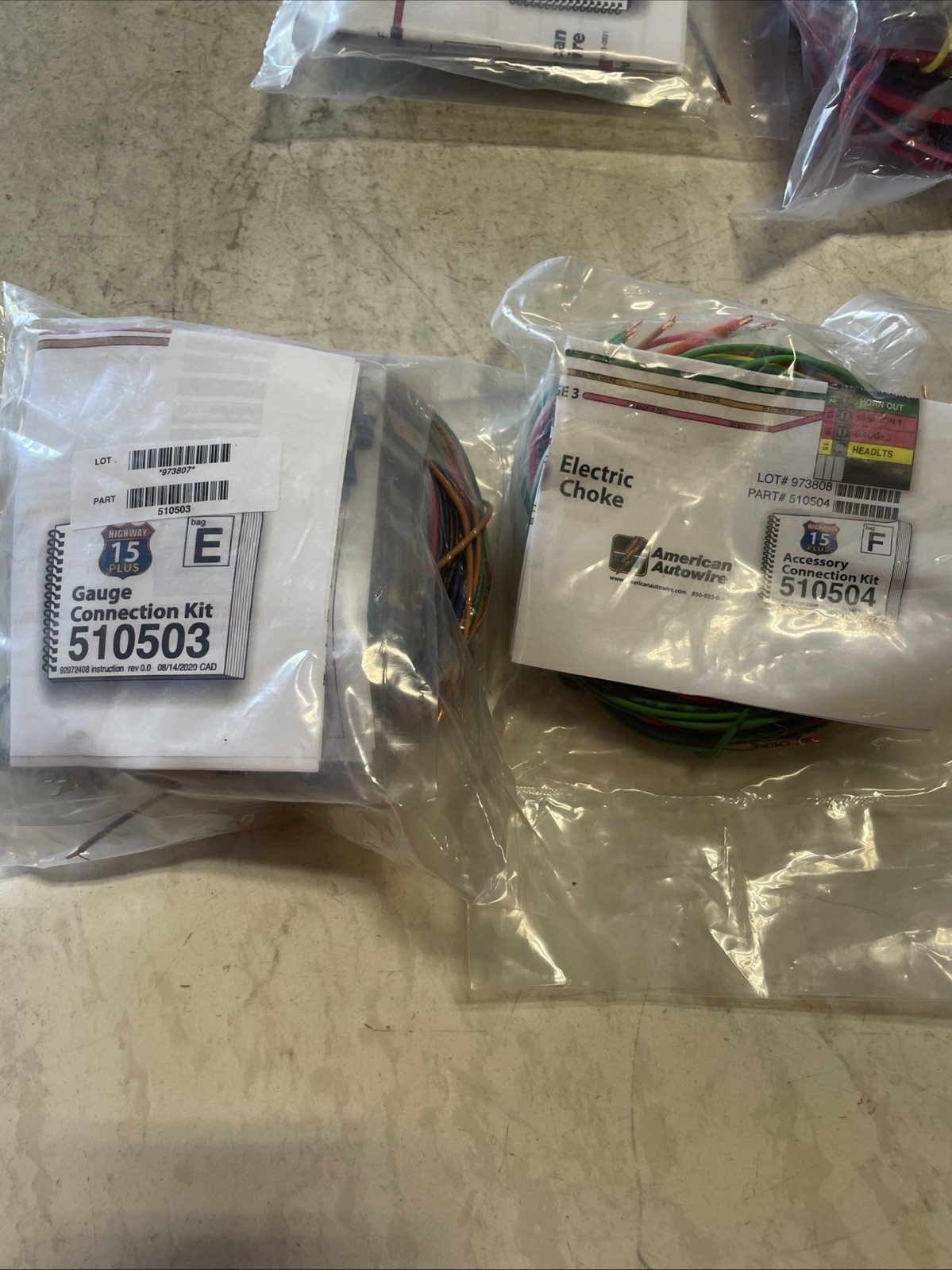 American Autowire 510825,”Highway 15 Plus” Universal Wiring System Kit, COMPLETE