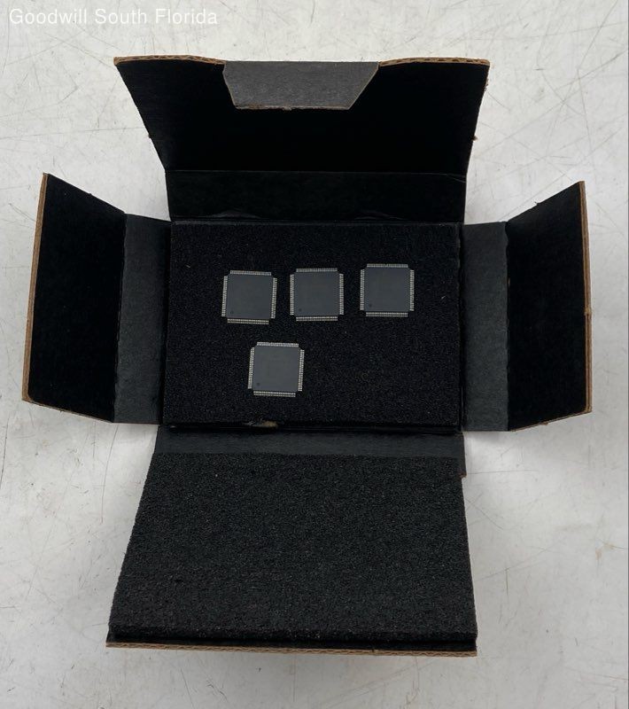 Assorted Microchip Gray Office Supplies Integrated Circuits In Box Not Tested