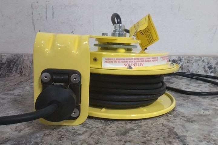 KH Industries RTBB3L-WDD520-J12K 50 Ft L 120VAC 12 AWG Extension Cord Reel