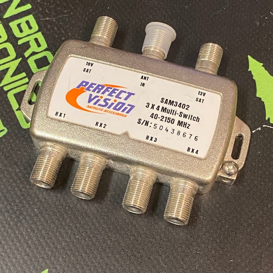 SAM3402 – PERFECT VISION – 3X4 MULTISWITCH 40-2150MHz