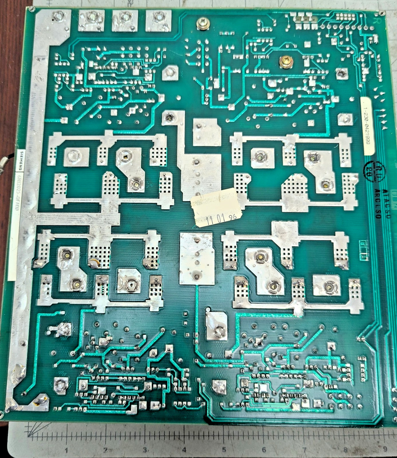 Siemens 6RB2025-0FA00 SimoDrive Power Board WORKING PULL [B1S3]