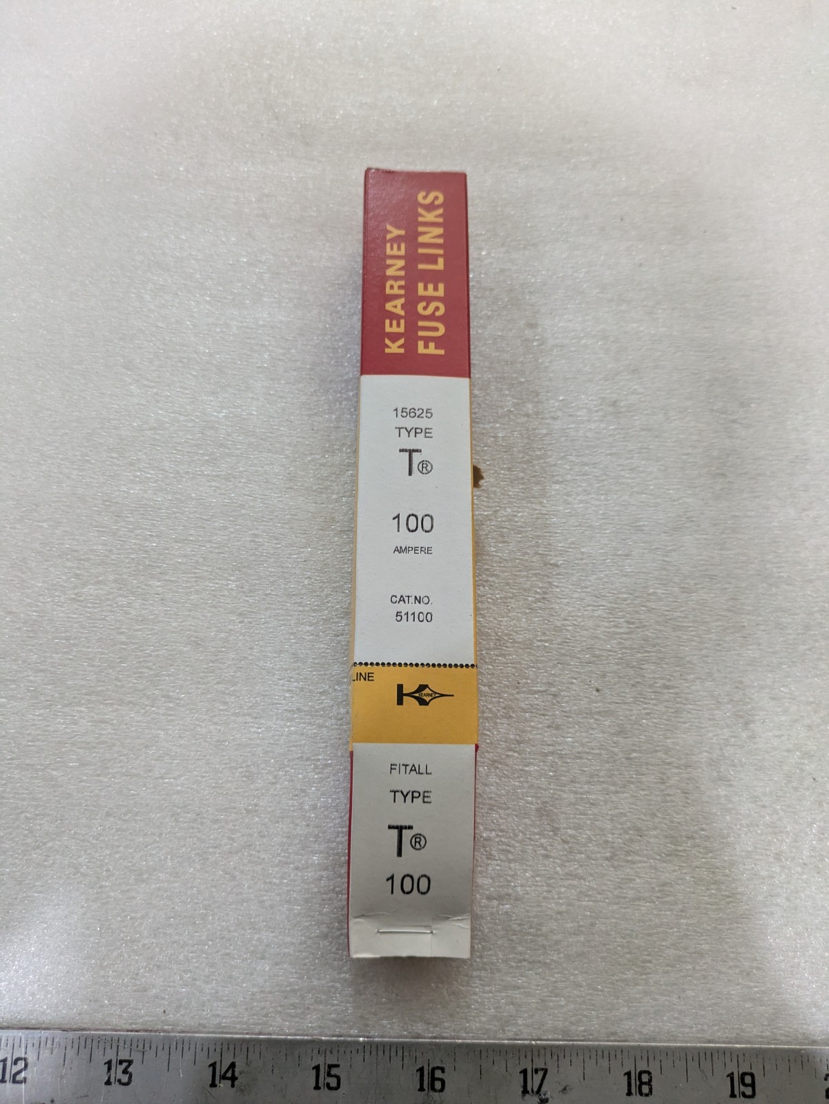 Kearney 51100 Fuse Link Type T 100 Amp Fitall Medium Voltage Eaton Cooper Power