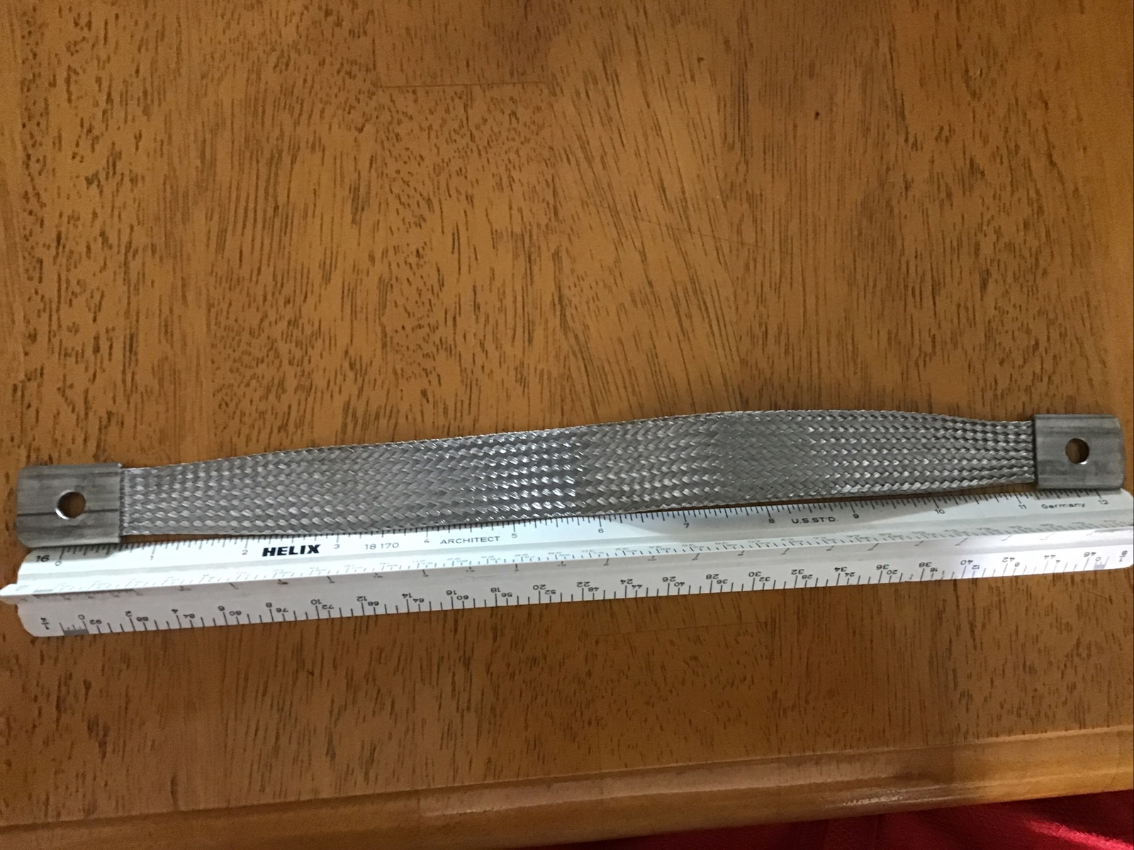 12 Inch braided ground strap NOS
