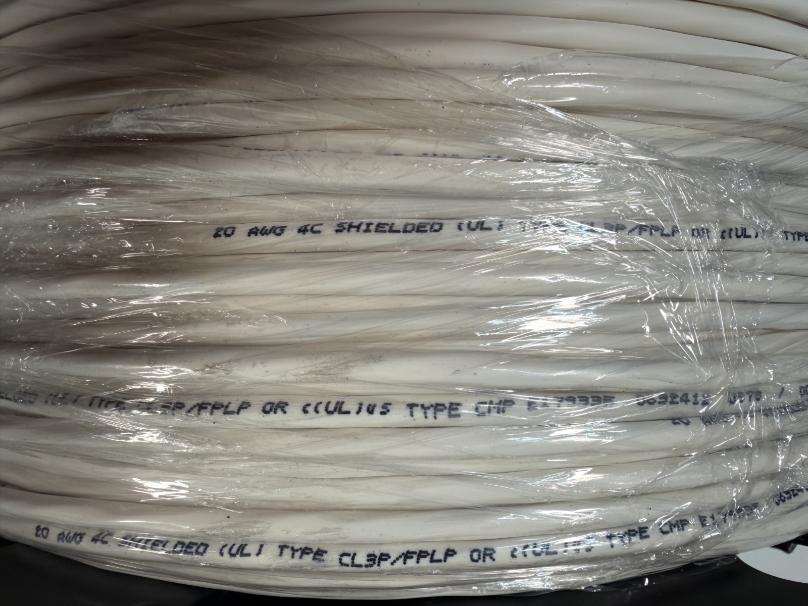 OmniCable G112004 1000ft Shielded OMNIPLEN Control Cable 20 AWG 4C CMP Plenum