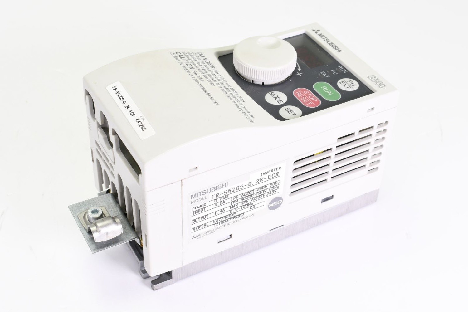 MITSUBISHI ELECTRIC FR-S520S-0.2K-ECR, S500, Inverter frequency converter
