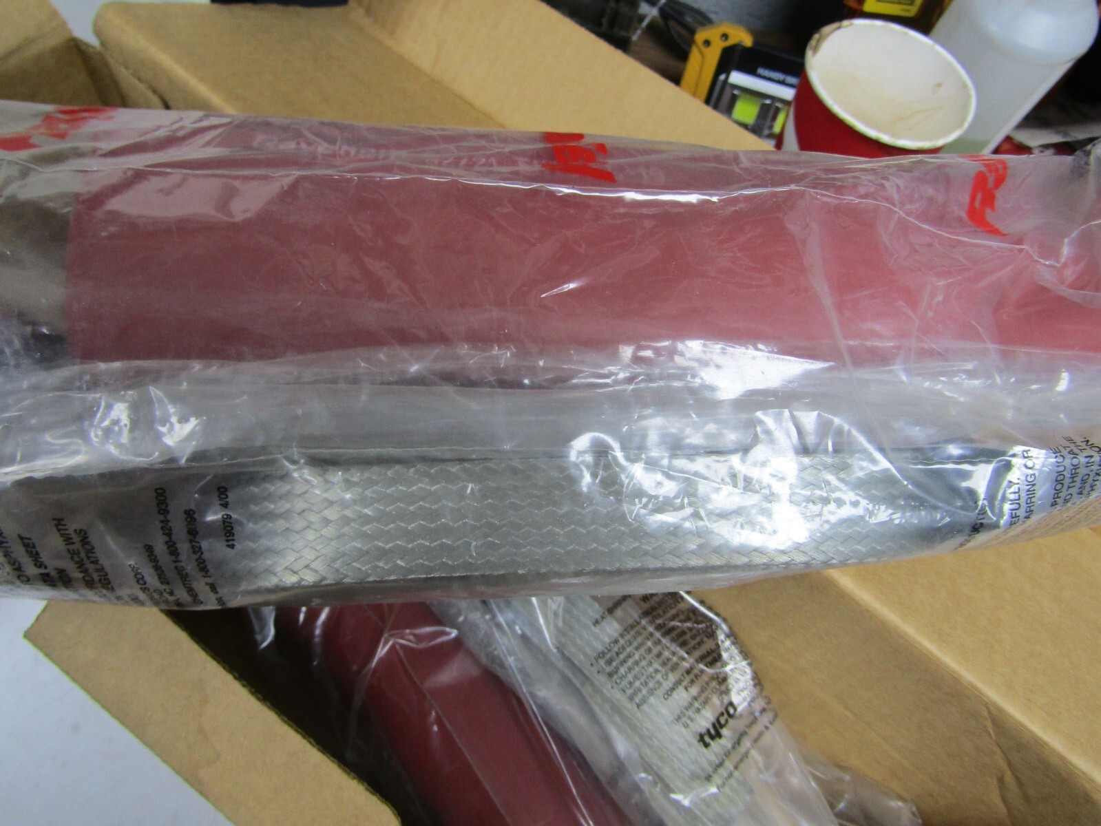 ✌ 2) NEW RAYCHEM HVT-Z-153-SG HEAT SHRINK TERMINATION KIT BOX OF 2