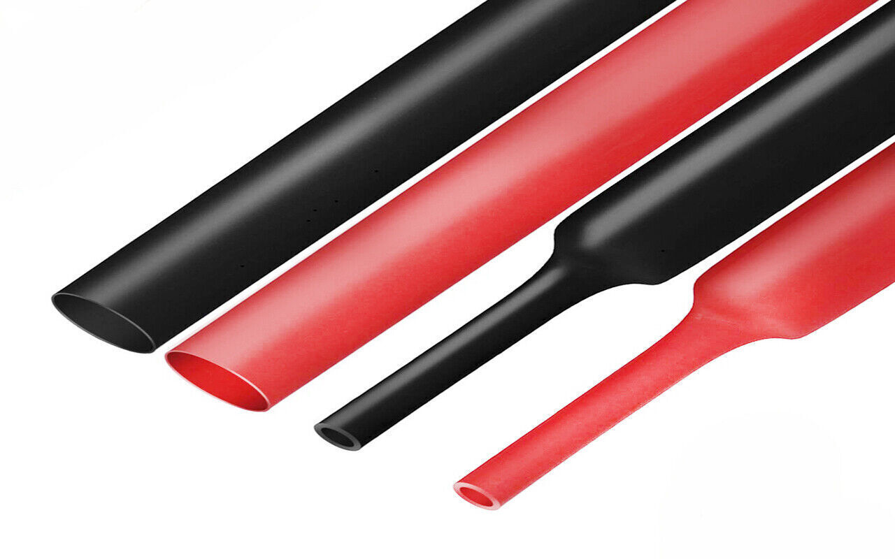 3:1 Heat Shrink Tubing Adhesive lined/Electrical wire sleeve 1/4″ 3/4″ 3/8″ 1/2″