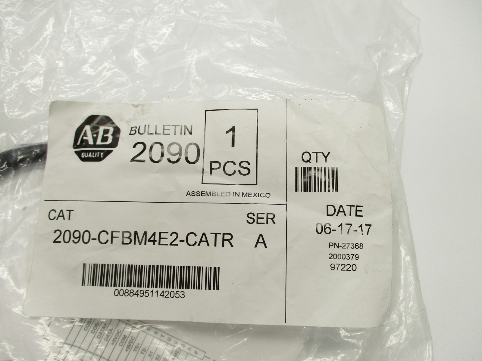 INDUSTRIAL SPARE PART 2090-CFBM4E2-CATR SER. A NSMP