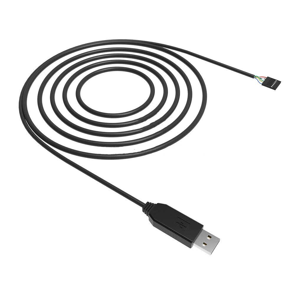2pcs 1M FTDI FT232RL USB to Serial Adapter Module USB to TTL RS232 Cable 6Pin