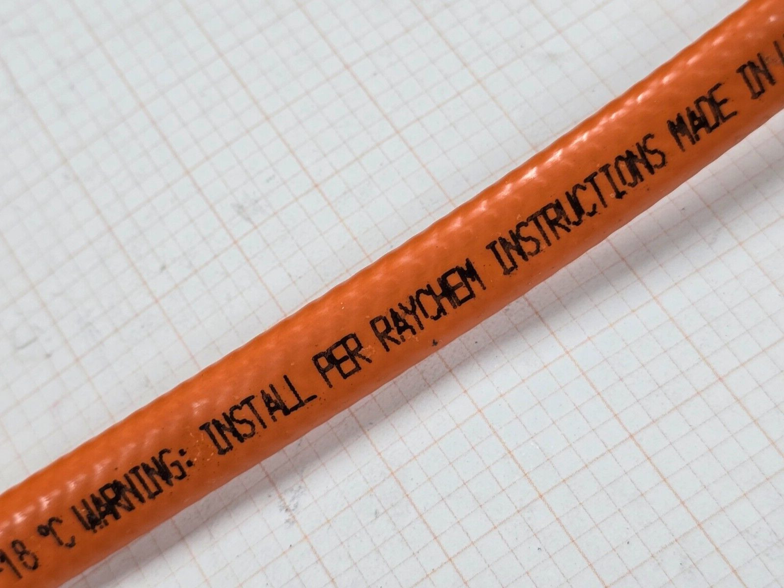 nVent Raychem 8XLE2-CR Self-Regulating Heating Cable 8 Watts/Ft 208-277V /1ft