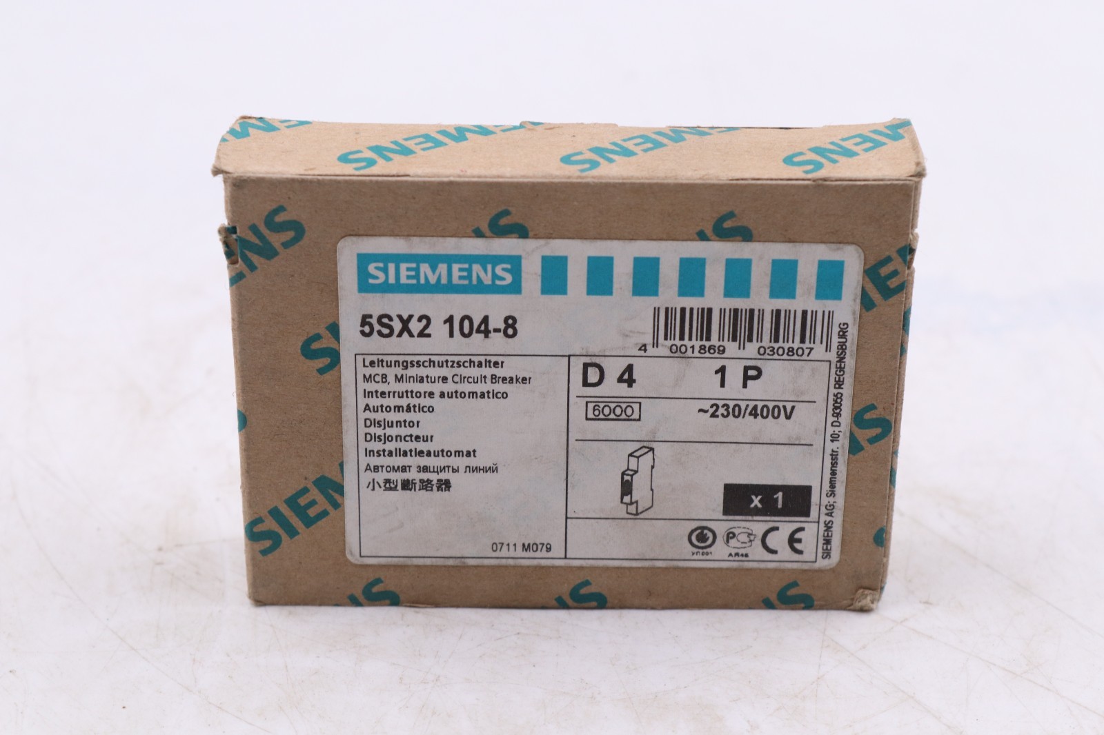 SIEMENS 5SX2 104-8 MADE IN ITALY
