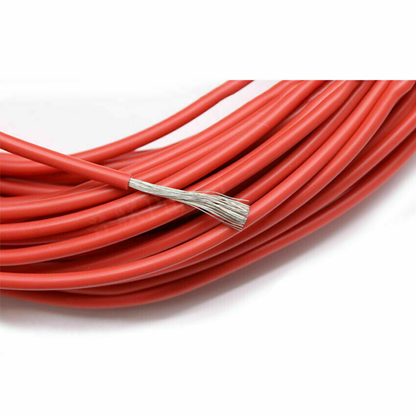 5M Single Core Stranded Cable Wall Wire Flexible Silicone Wire Cable AWG Colours