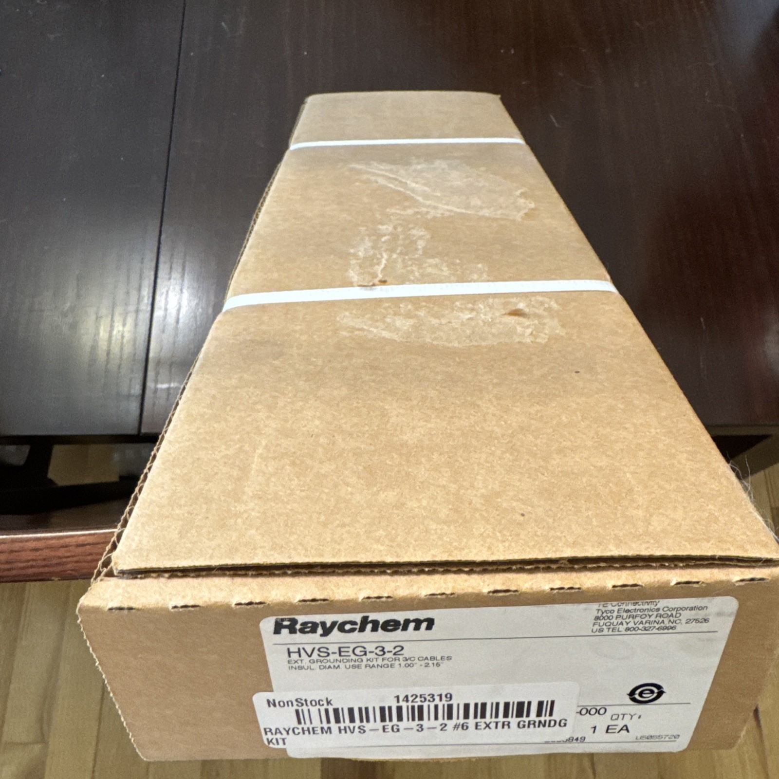 TE Connectivity RAYCHEM HVS-EG-3-2 EXT GROUNDING KIT FOR 3/C CABLE