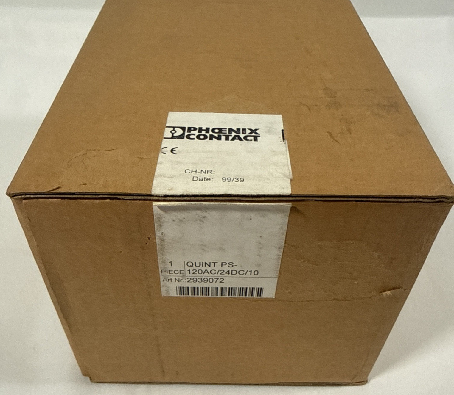 Phoenix Contact QUINT 10 PS‑120AC/24DC 2939072 Power Supply NEW Surplus