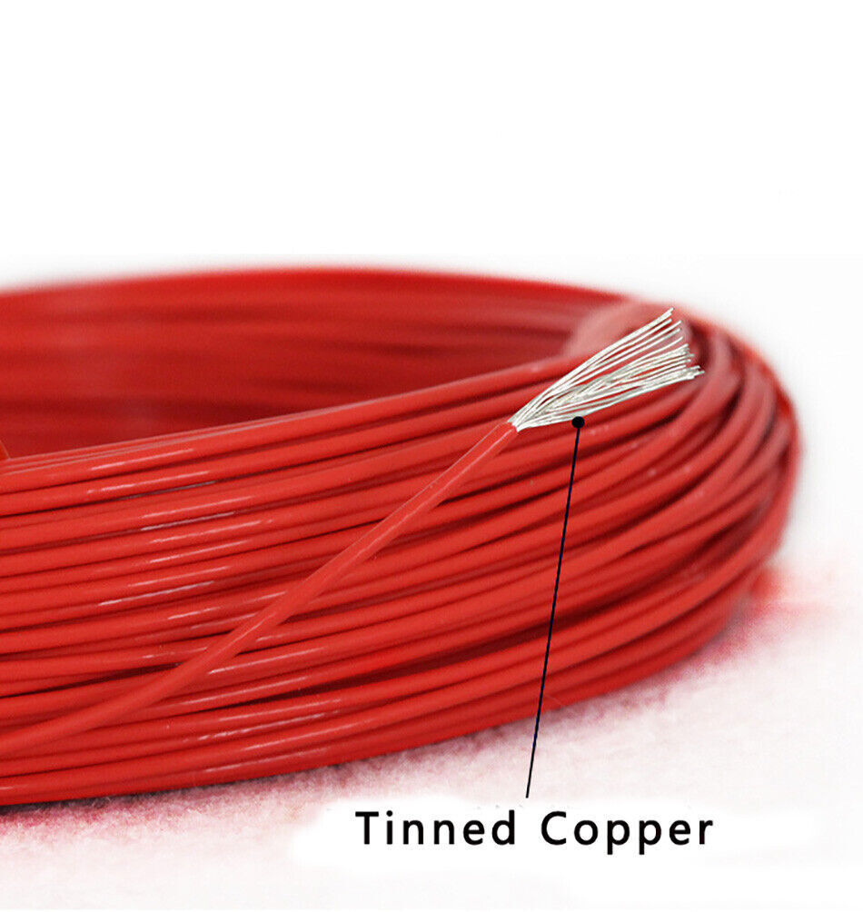 UL1332- 28/26/24/22/20/18/16/14/12AWG PTFE FEP Wire High Temp. Stranded Cable