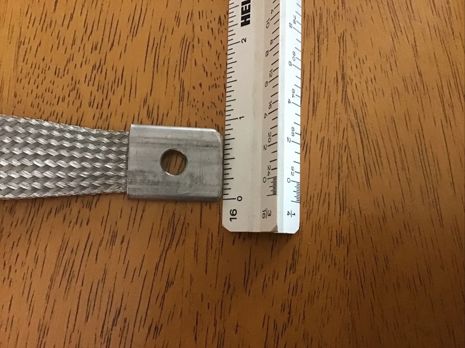 12 Inch braided ground strap NOS