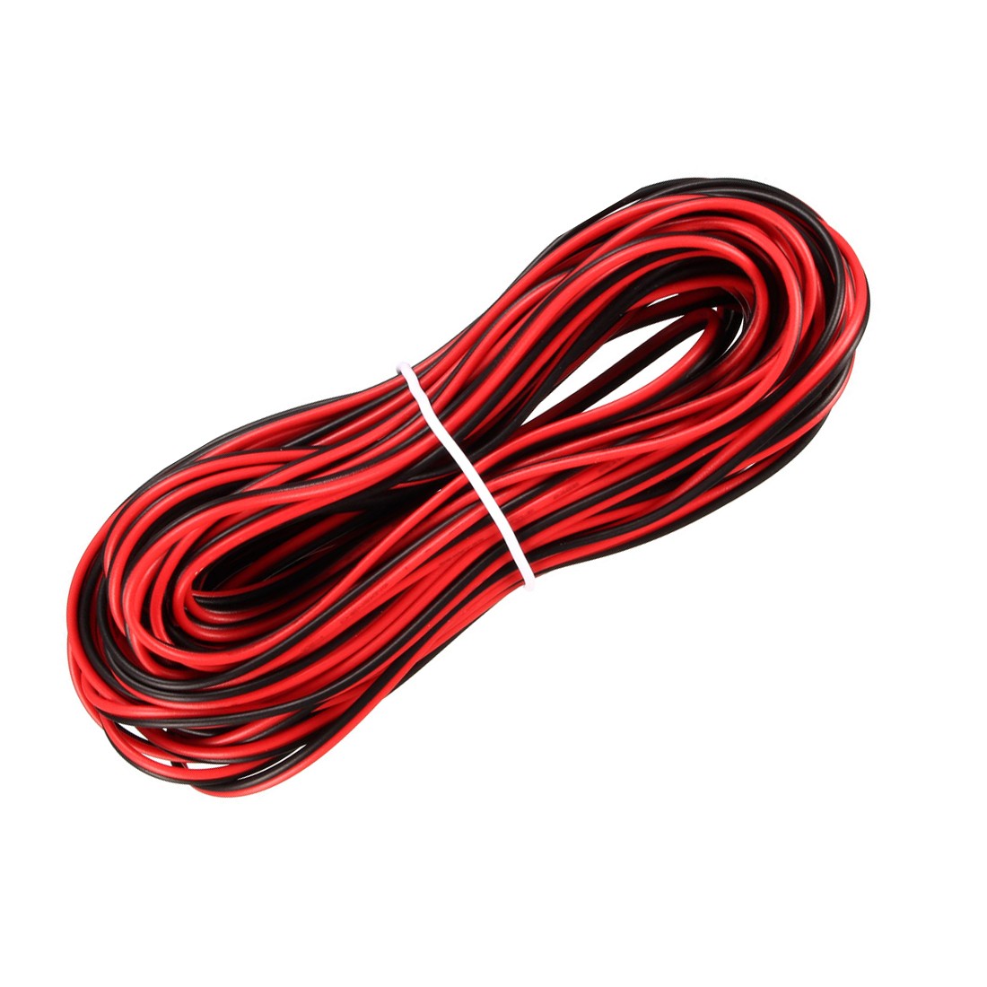 Wire 2 Pin Extension Cable Cord 26 AWG Parallel Wire Tin Plated Copper 10M L