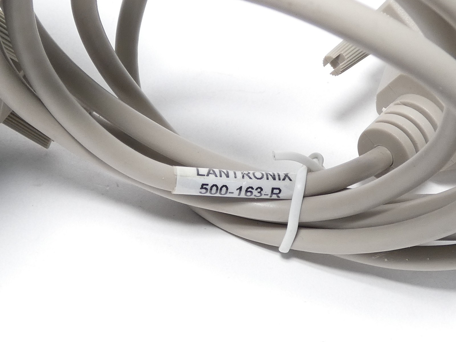 Lantronix 500-163-R DB25M/DB9F Modem Serial Cable – NEW Surplus!