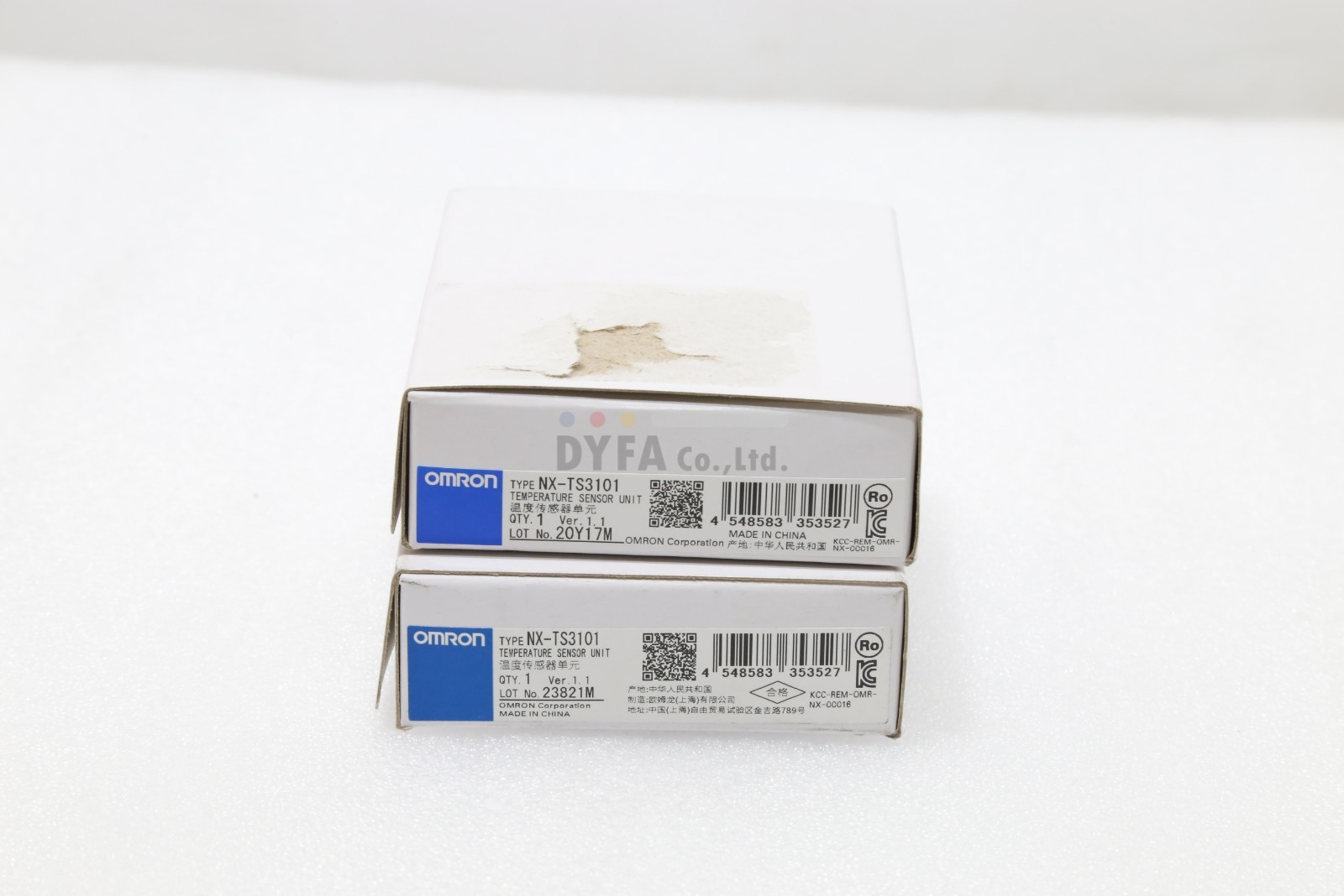 OMRON Genuine NIB NX-TS3101 Ver.1.1 Temperature Sensor Unit ELEC-I-3338=9A29