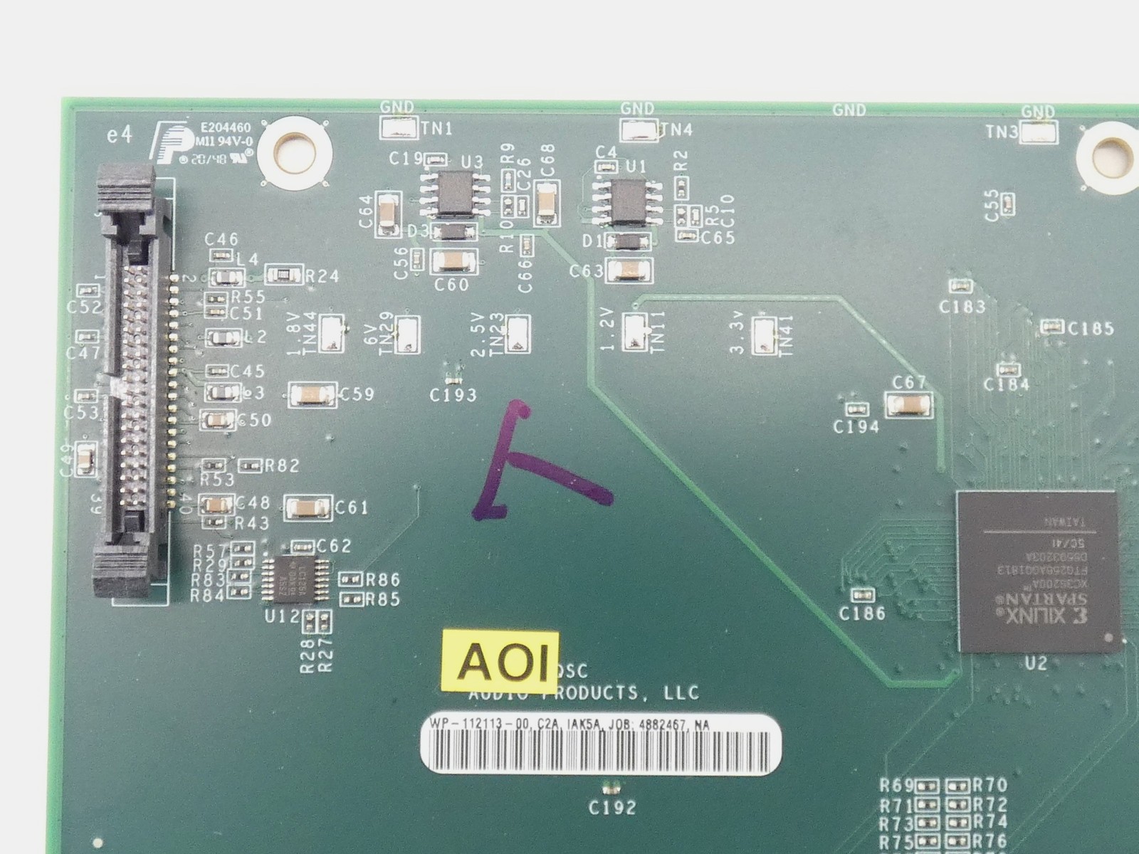 QSC Q-SYS CIAES16 16-Channel Digital AES/EBU Input Card AES3 – NEW Surplus!