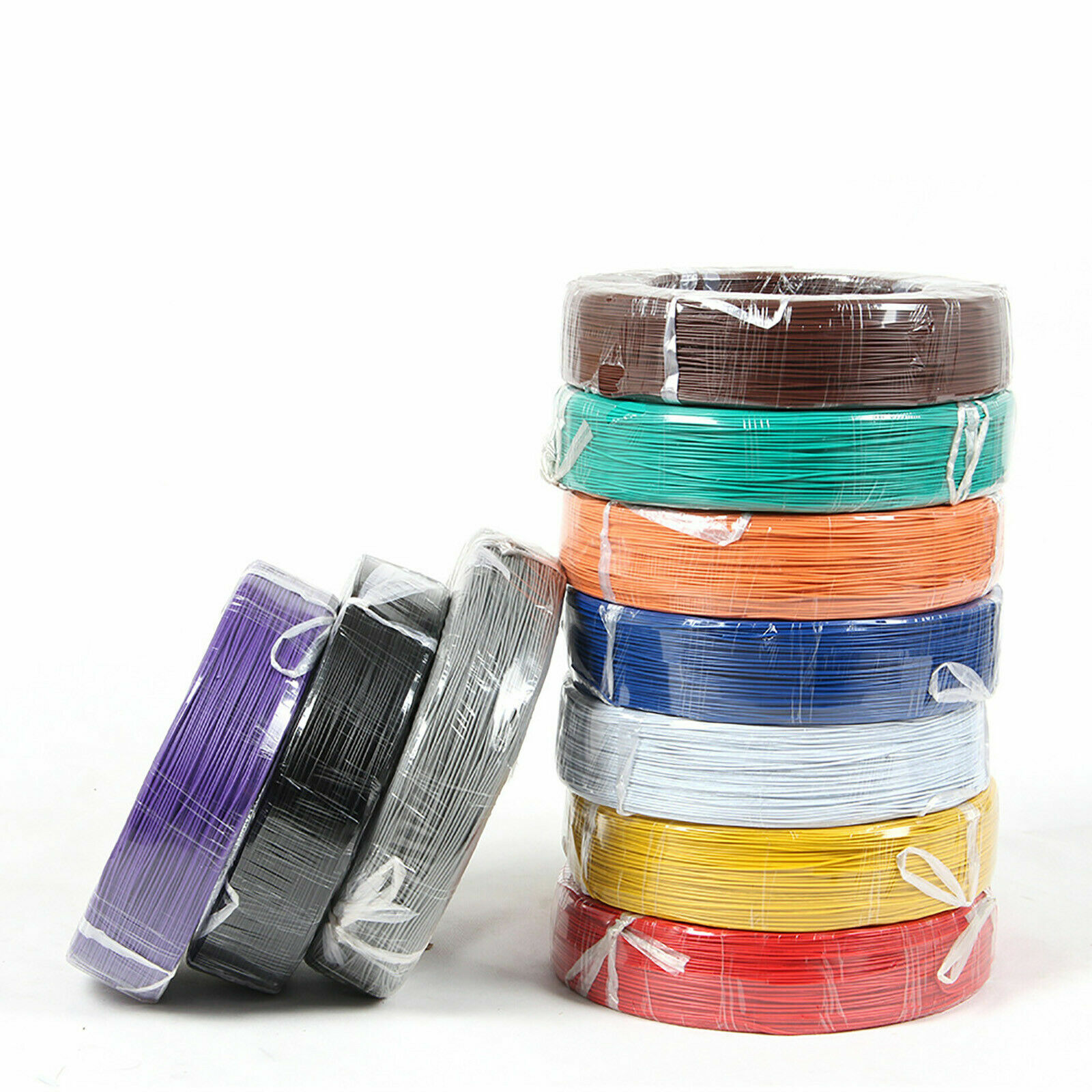 16awg – 30awg Flexible Electronic Wire UL1007 Stranded Cable 11 Colors Choose