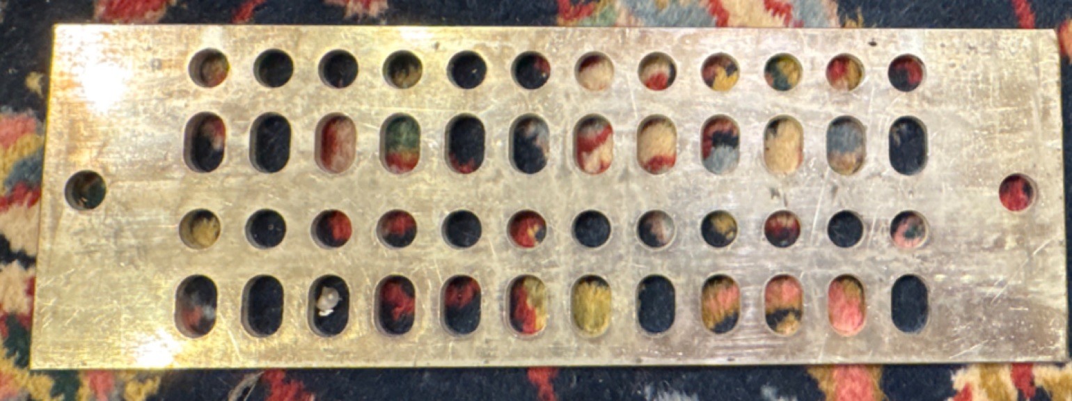 Copper bus bar tin plated 12 x 4 x 1/4 inch