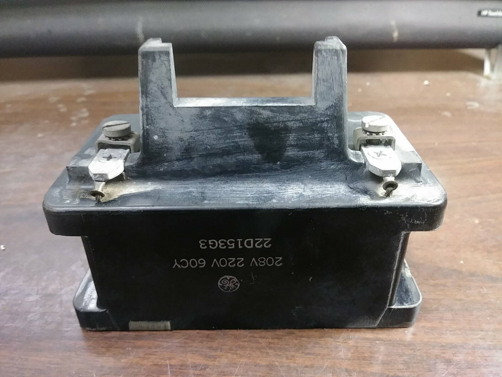 GE GENERAL ELECTRIC 22D153G3 MAGNETIC COIL 208/200 VOLT BLACK PRE-OWNED GOOD