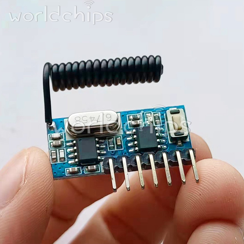 10pcs 315Mhz/433Mhz Wireless 4CH RF Receiver 1527 Learning Code Decoder Module