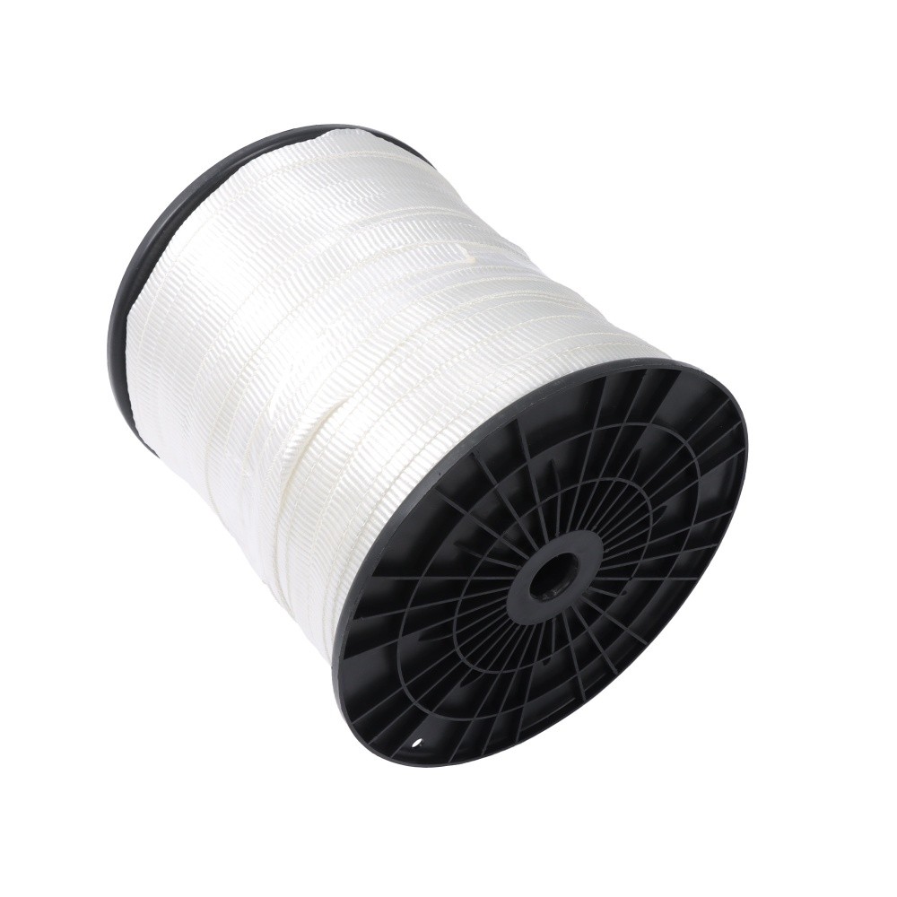 3/4″ X 1053′ Mule Tape Flat Rope Polyester Pull Tape 2500 Lbf Tensile Capacity