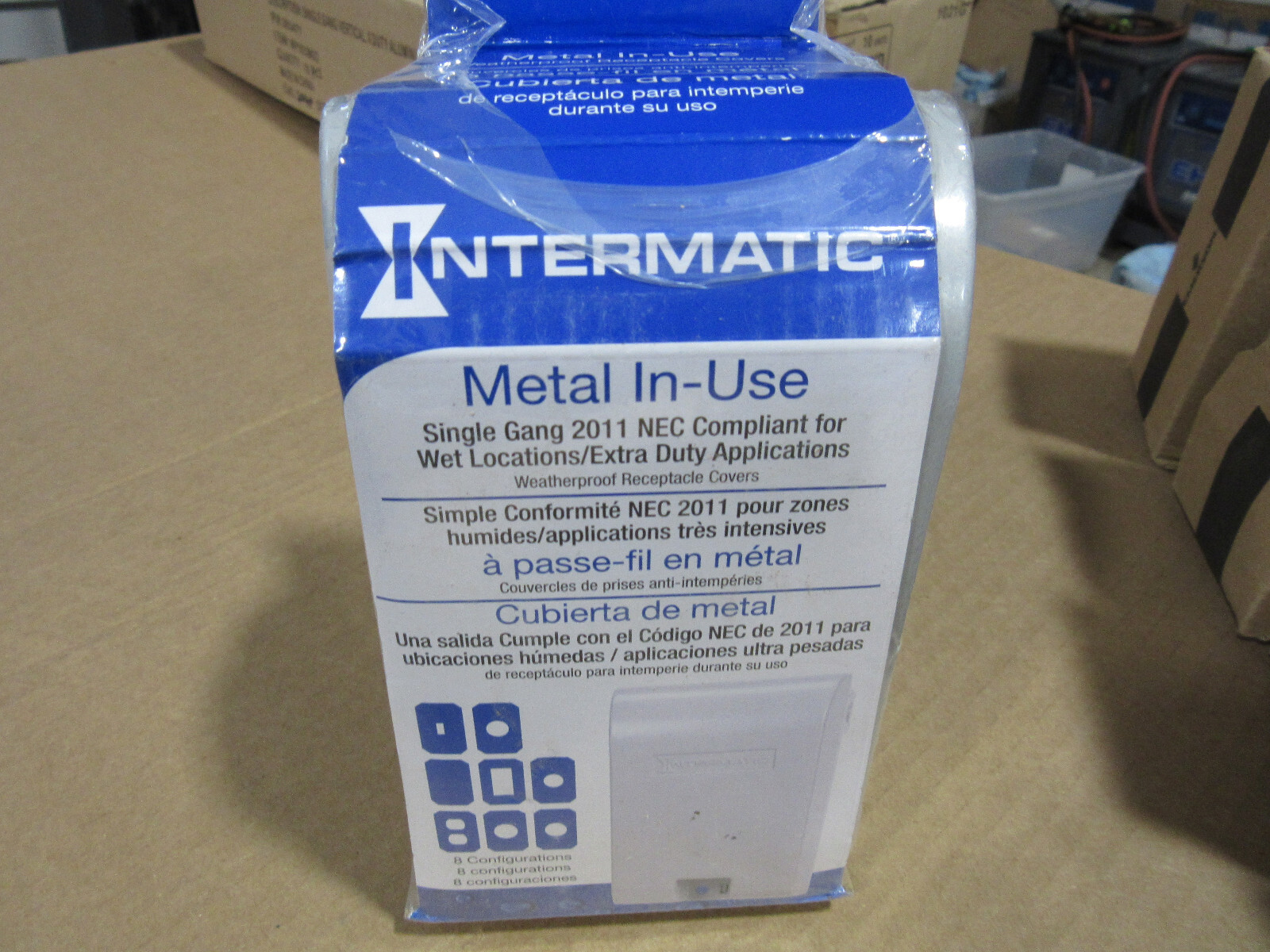 Intermatic WP1010MXD Weathproof Receptacle Cover for Wet Location 3-1/8″ Depth