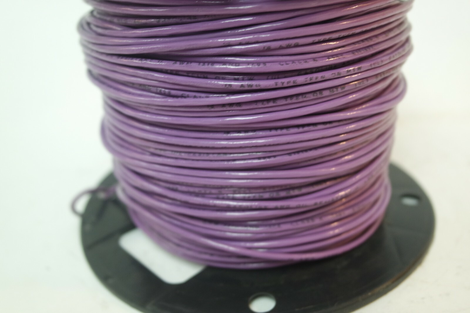 16awg 600v Stranded Copper TFFN Wire 503′ PURPLE