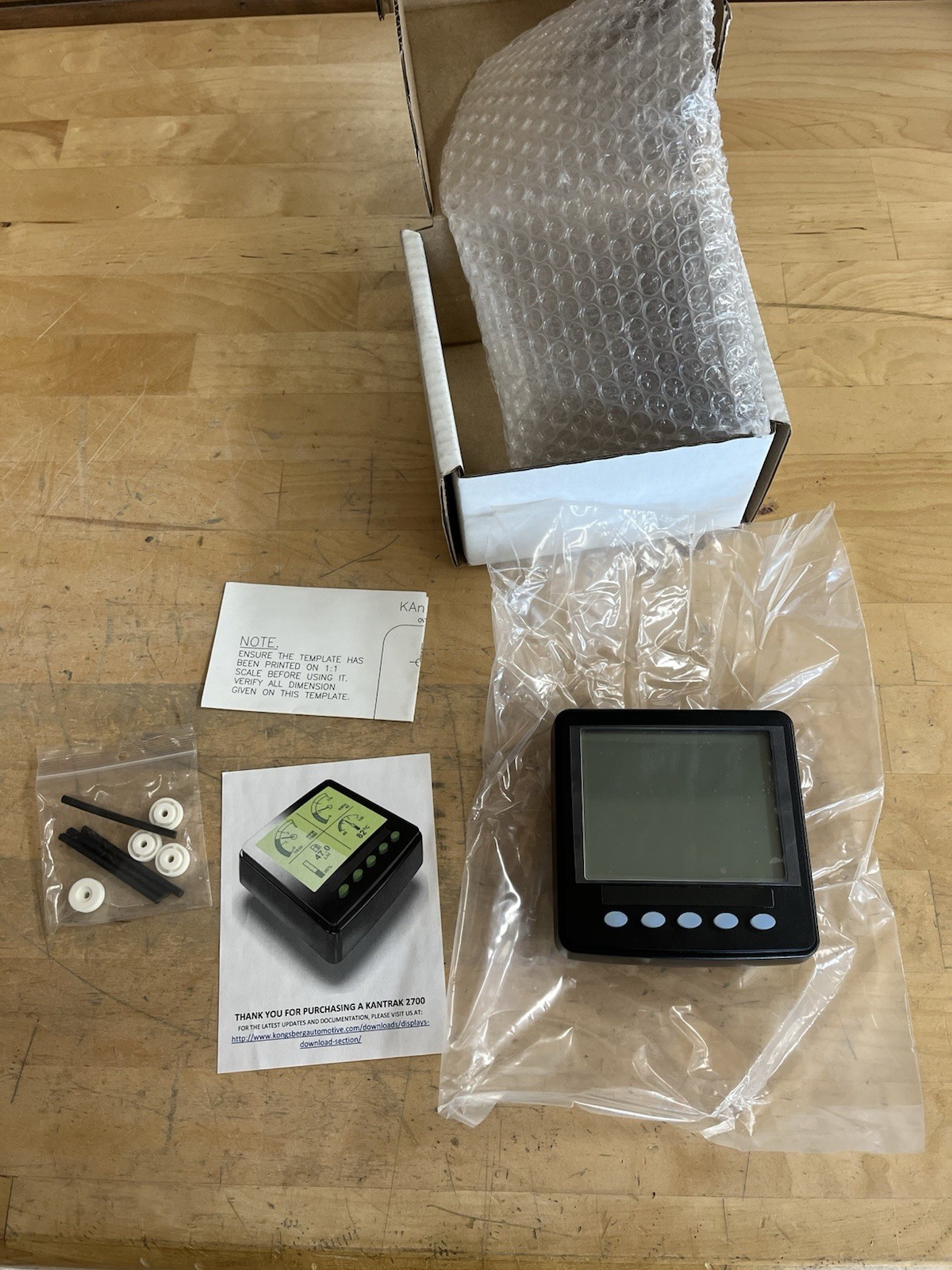 KAntrak™ 2700 Series LCD Display Model 947059, New Surplus