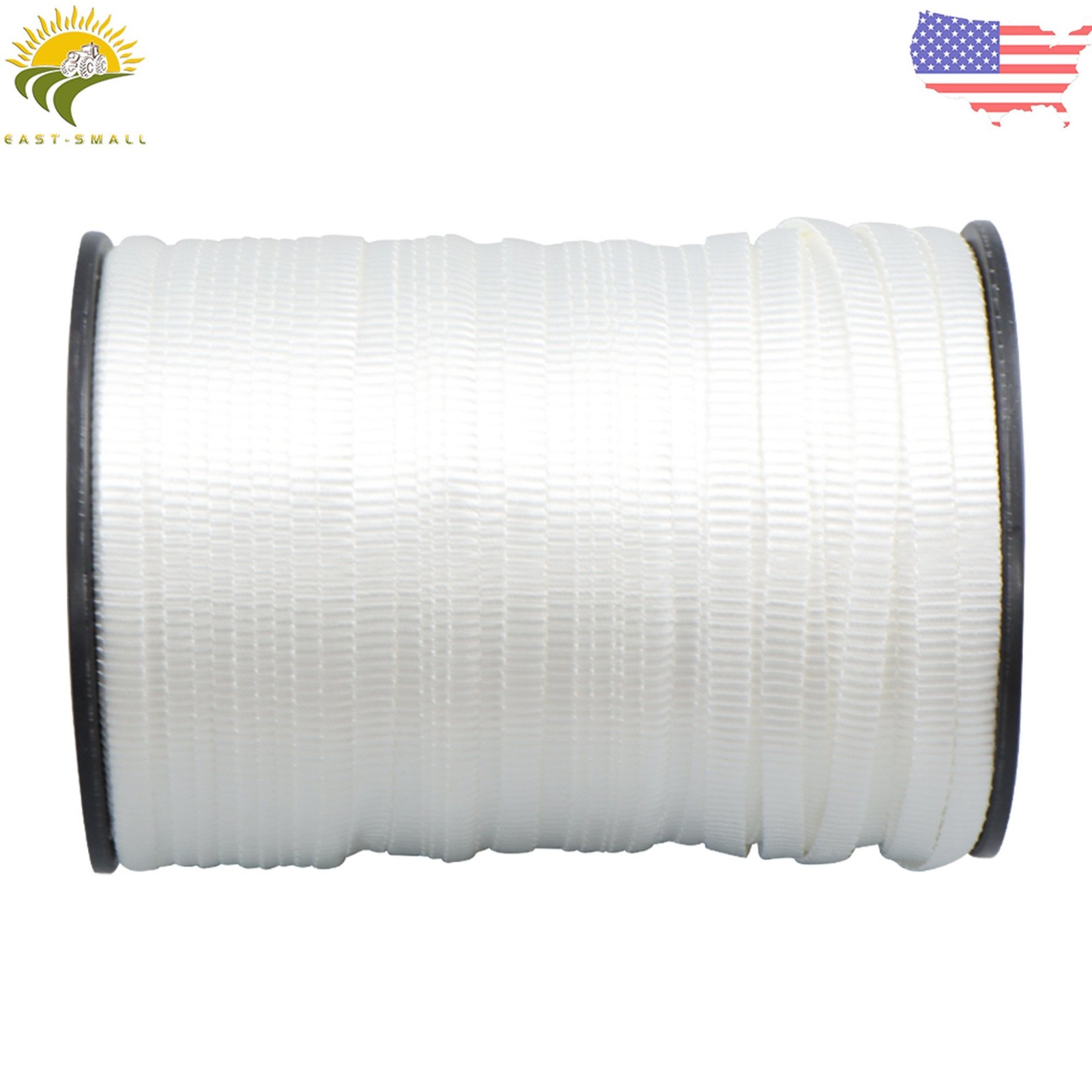 1/2″ x 1053′ 1250# Tensile Polyester Pull Tape, Mule Tape, Webbing for Packaging